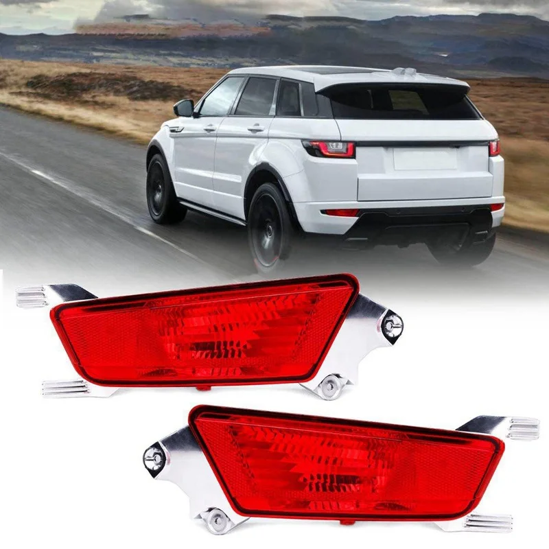 

Car Rear Bumper Light For Range Rover Evoque 2011 2012 2013 2014 2015-2018 Rear Fog Lights Brake Lamp with Bulb Stop Taillight