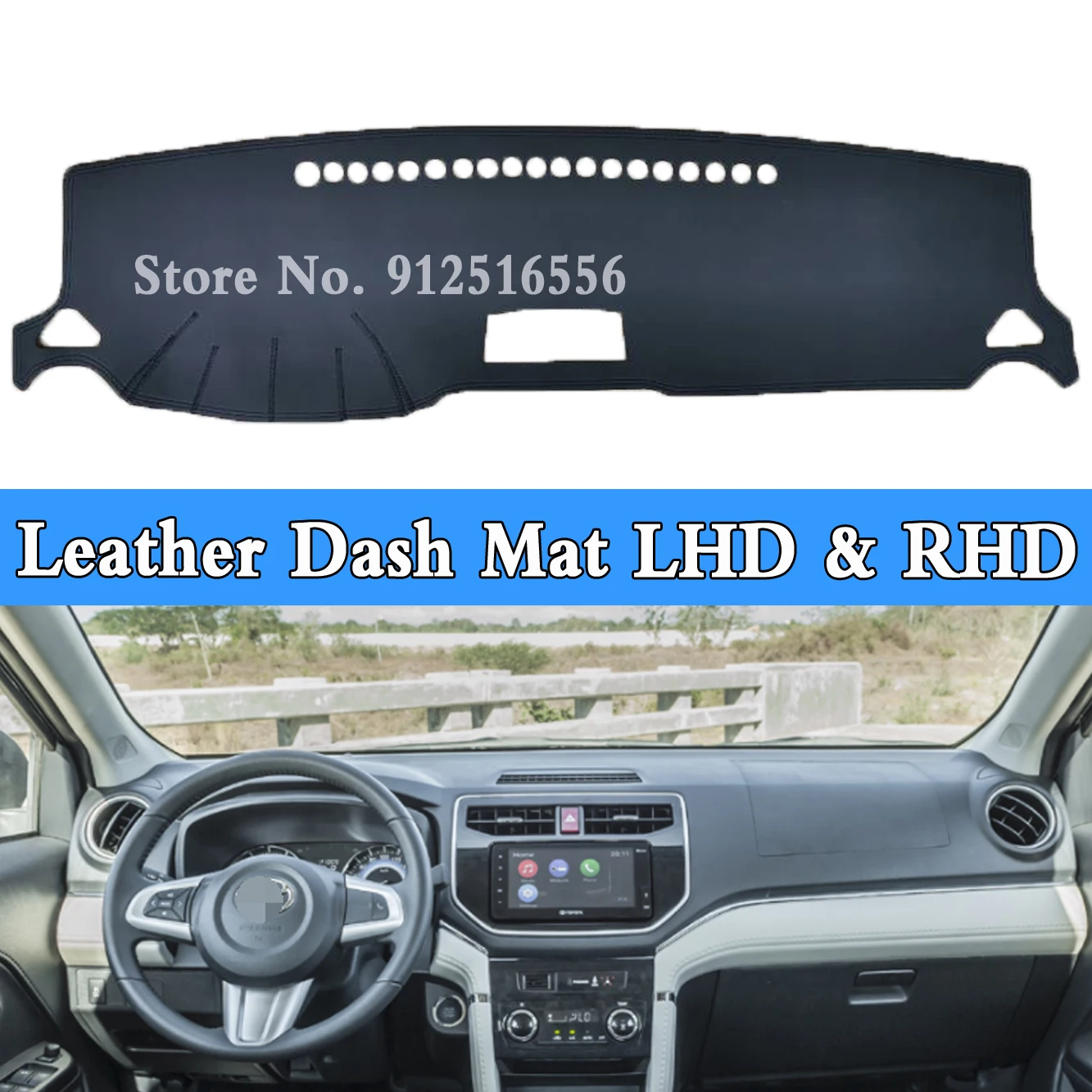 Автомобильные аксессуары кожаный коврик для приборной панели Toyota Rush Daihatsu