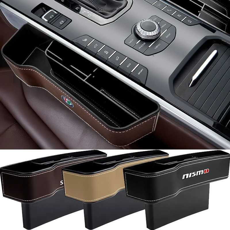 

1/2pcs Car Seat Organizer Crevice Storage Box for Peugeot 107 108 206 207 301 308 307 407 408 508 2008 3008 4008 5008