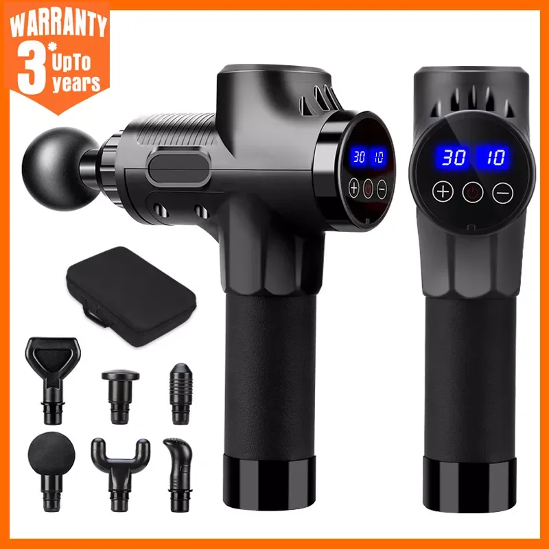 

NEW2023 Massage Gun Muscle Relax Body Relaxation High Frequency Massager with Portable Bag Therapy Gun for Fitness