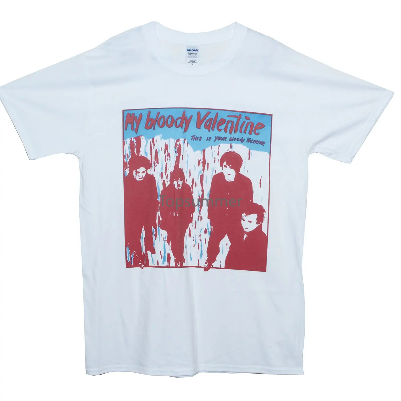 

My Bloody Valentine Verve Dinosaur Jr Indie Rock Band Graphic Music Teemen Tee Shirt Tops Short Sleeve Cotton Fitness T-Shirt