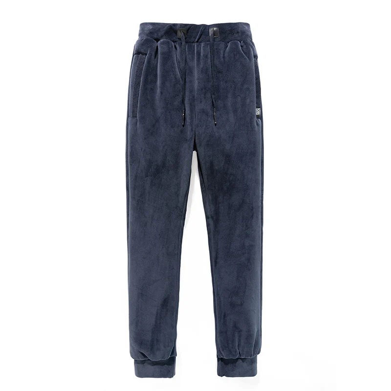 

Winter Men Fleece Sweatpants 2022 Mens Warm Thick Trousers Fashions Man Pantalon Hombre Harem Pants Male Plus Velvet Pants 6XL