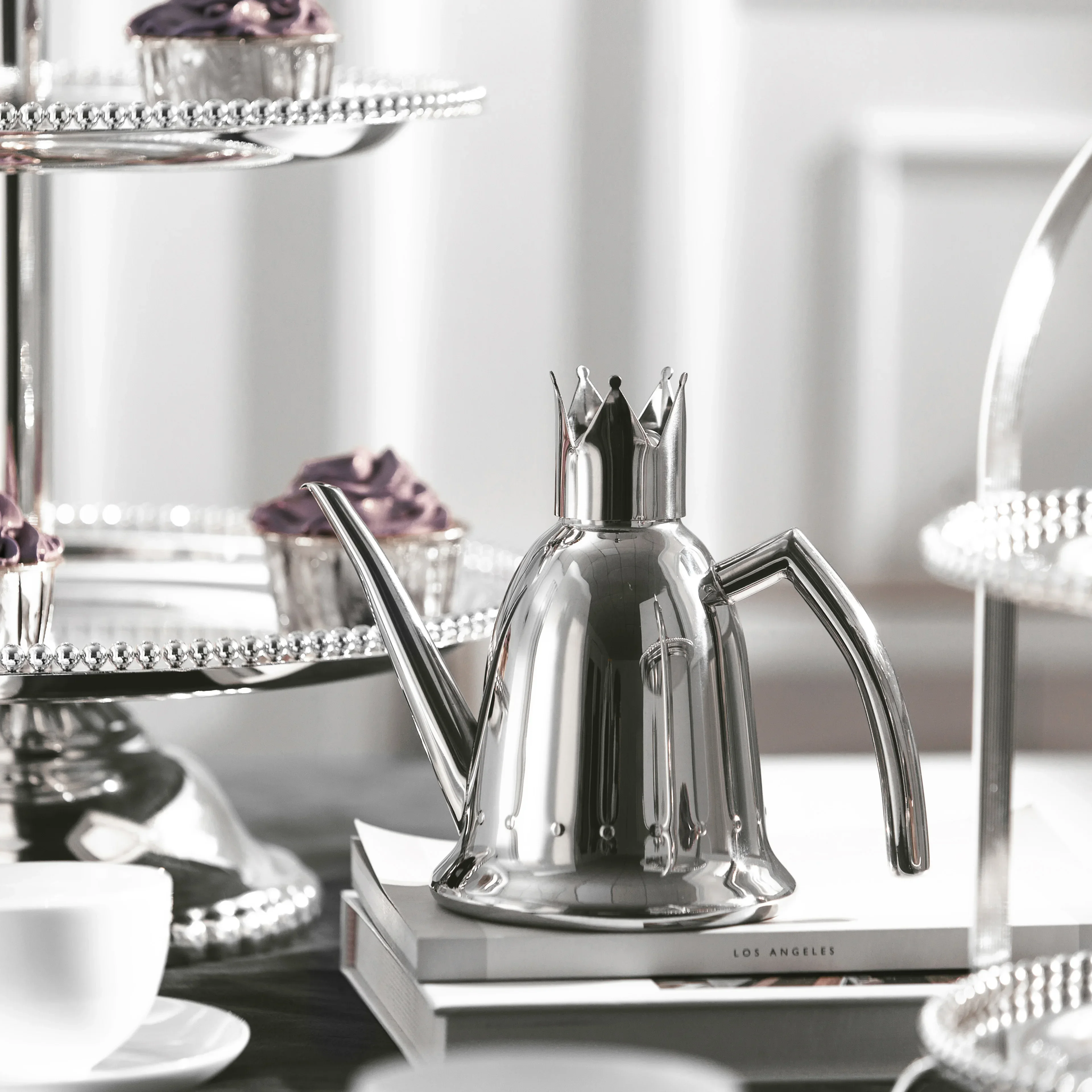 

Nordic light luxury stainless steel narrow mouth pot long mouth household coffee pot kettle teapot hand coffee pot