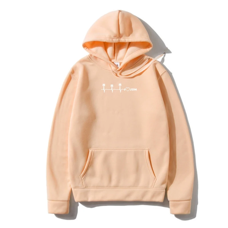 

2022 2022 Summer Outerwear Polyester Pullover JDM Pulse Heartbea Outerwear Turbo Love Gtr Type Rotary Cool Hoody