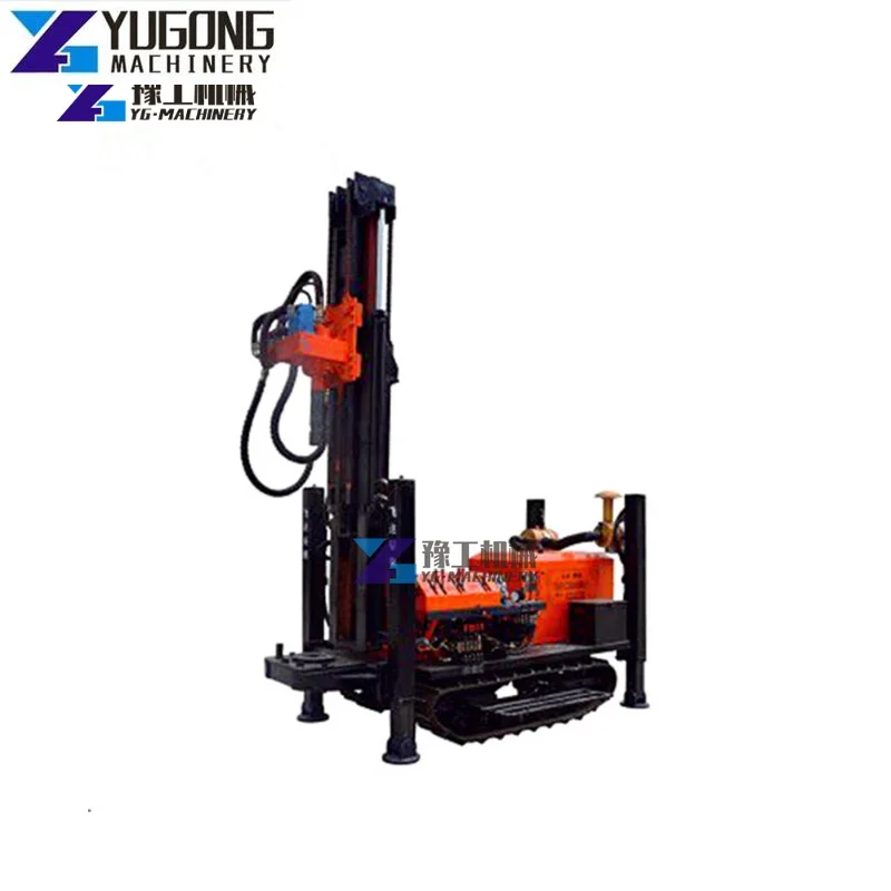 Электрическая установка для бурения неглубоких скважин / Маленькая машина