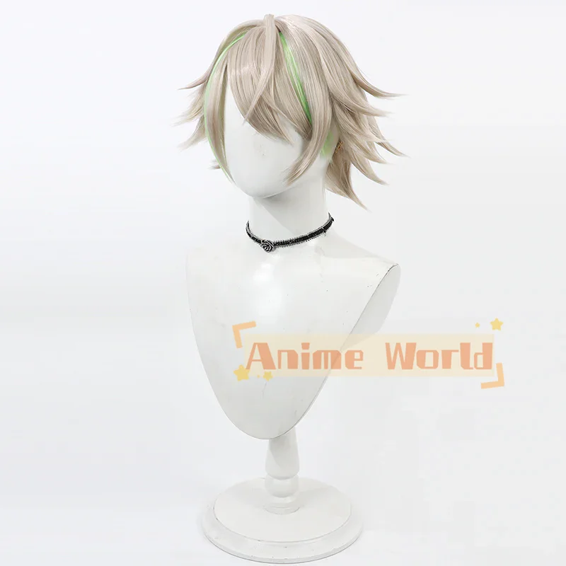 Парик для косплея из термостойких синтетических волос Хэллоуина 18trip L4mps Ryui Shiramitsu