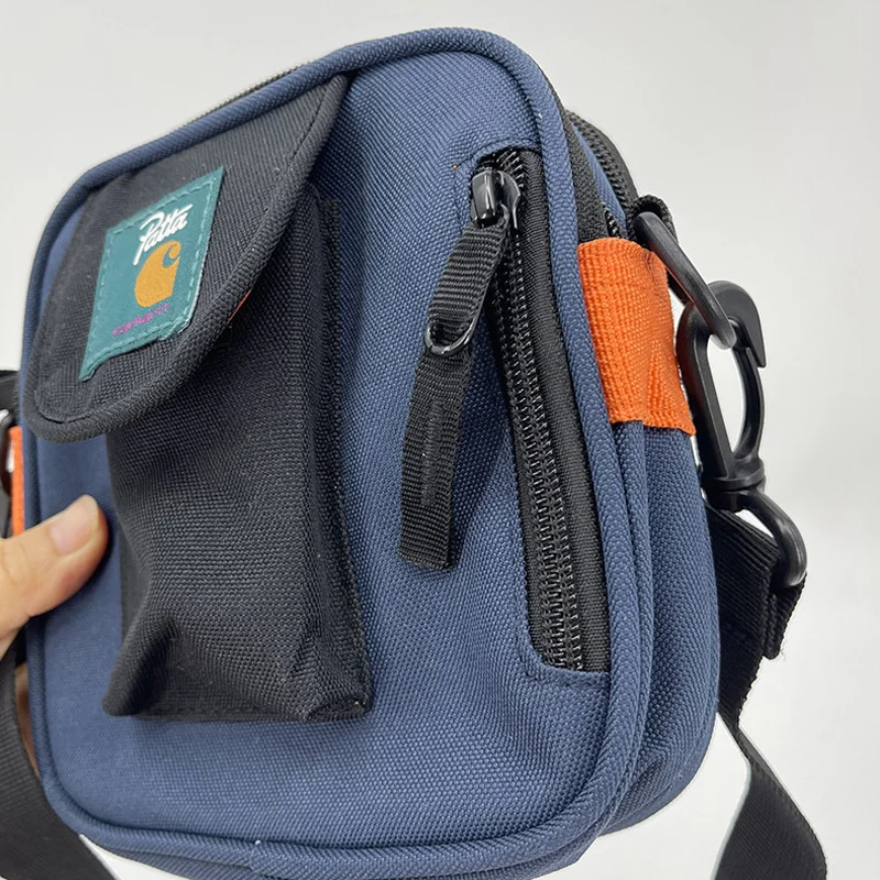 Продажа Модная дорожная квадратная сумка Carhartts, сумка на плечо для мужчин и женщин, сумка-мессенджер в стиле хип-хоп, Оксфордские сумки через плечо, с...