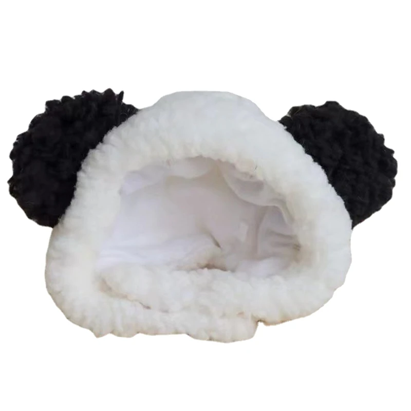 

Cute Hat Pet Neck & Ear Warmer Panda with Ears Costume Accessories Adjustable Headwear for CAT Puppy Bunny Drop Shipping