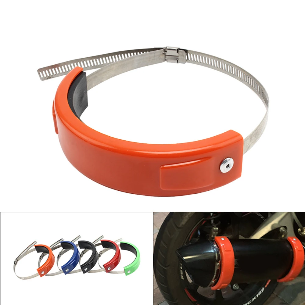 

Universele Motorfiets Accessoires 100-160Mm Ronde Uitlaat Protector Uitlaatpijp Vaststelling Ringen