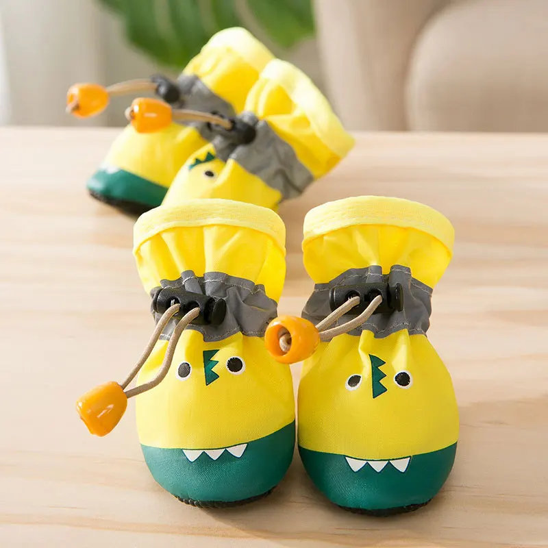 

Crocodile puppy dog shoes summer go out to prevent Teddy pet small puppies foot cover spring and autumn soft bottom shoes