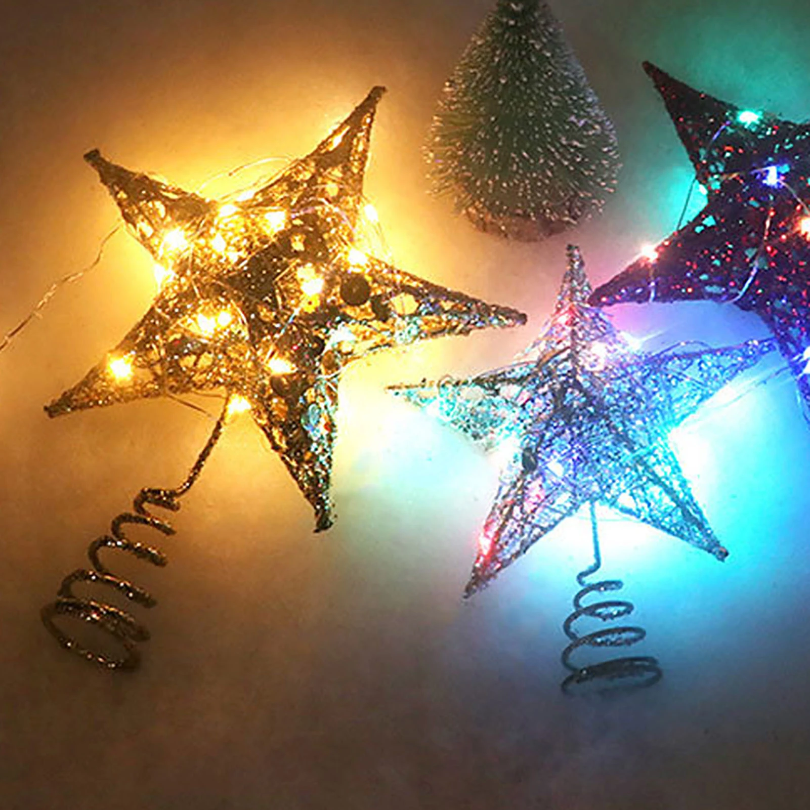 

Топпер для рождественской елки железное художественное украшение для елки звезда для рождества Рождественская подставка звезда Рождественское украшение рождественское (серебряное золото) 2022