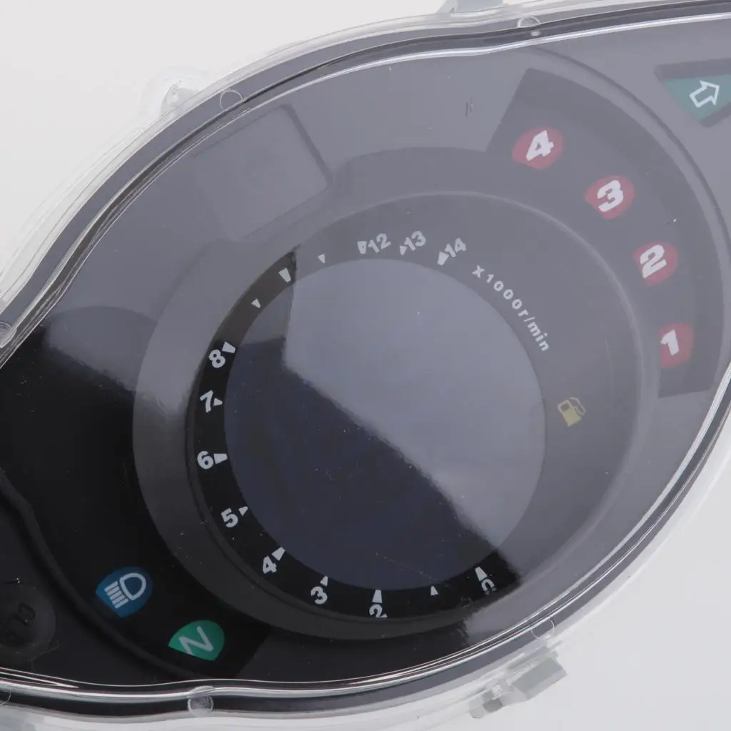 Мотоциклетный ЖК-цифровой дисплей с подсветкой одометр тахометр указатель