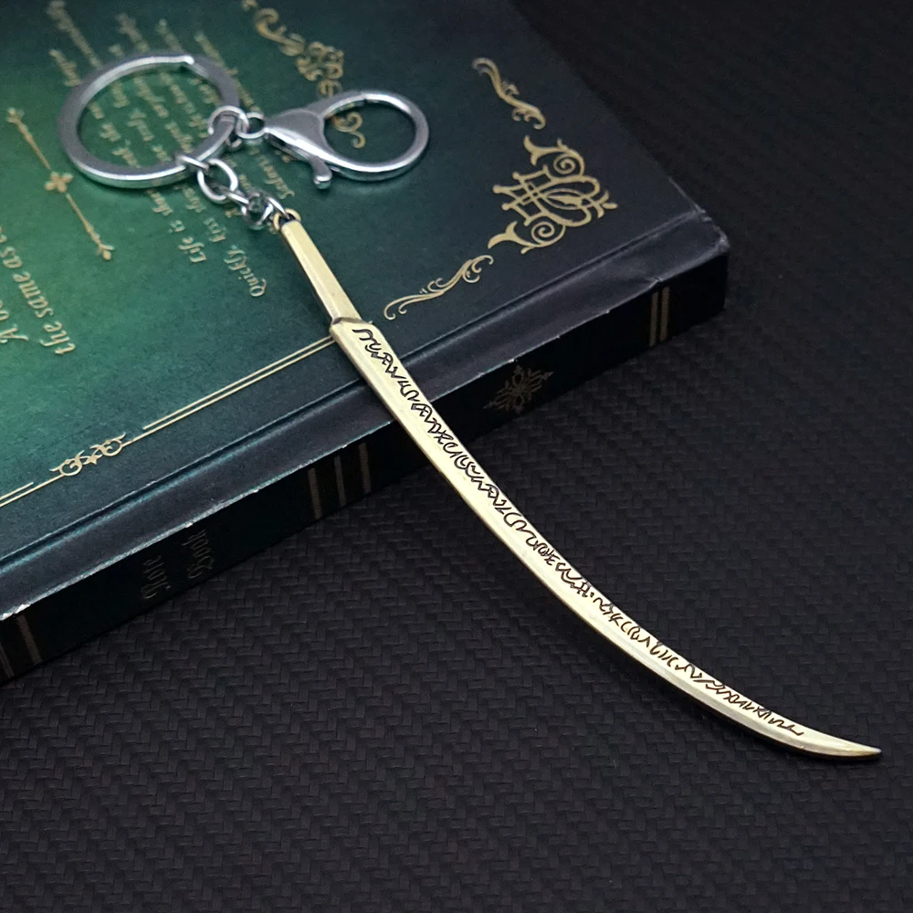 14 см кожаный кулон Рука Малинии брелок для игр 1:12 металлическое лезвие модель