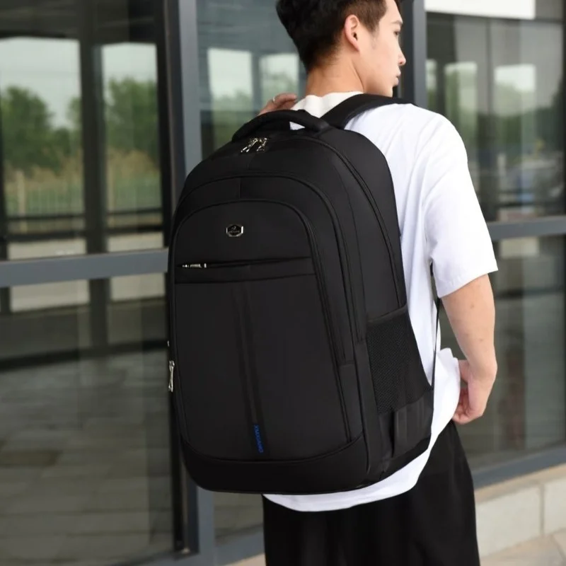 

Men's Casual Backpacks Large Capacity Business Backpacks College Students' School Bags Men's Oxford Cloth Lightweight Bags E91