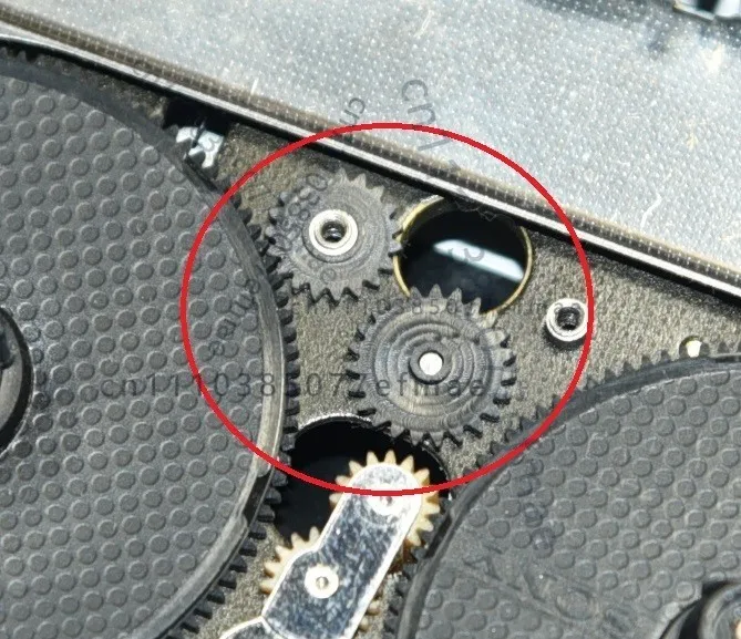Набор маленьких шестерен для кассетных плееров Sony WM-501, WM-503, WM-607, WM-609 Walkman (art.: 3920d8df89965) - 3920d8df89965