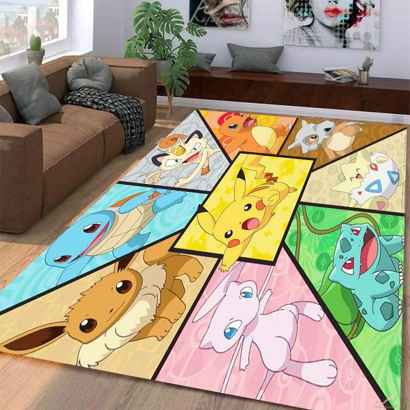 Милый P-Pokémon Armor Abs Krabs ковер для гостиной спальни кухонный коврик ванной комнаты