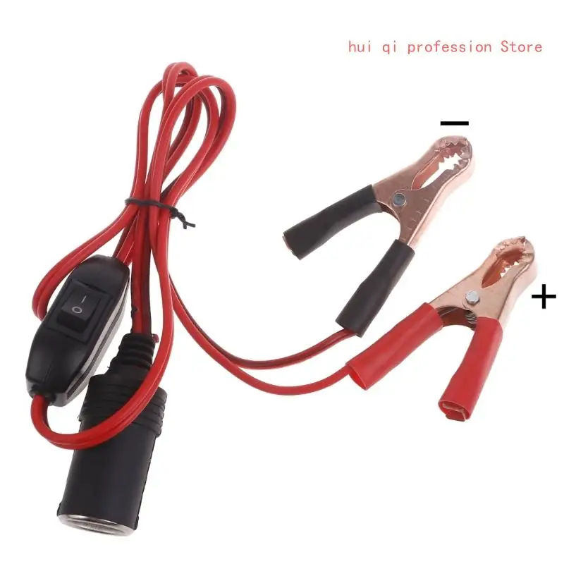 Clamp-on Power Socket with On/Off Button Car  Fans and Vacuums Car Electronics  360W 12V 24V with Clamps