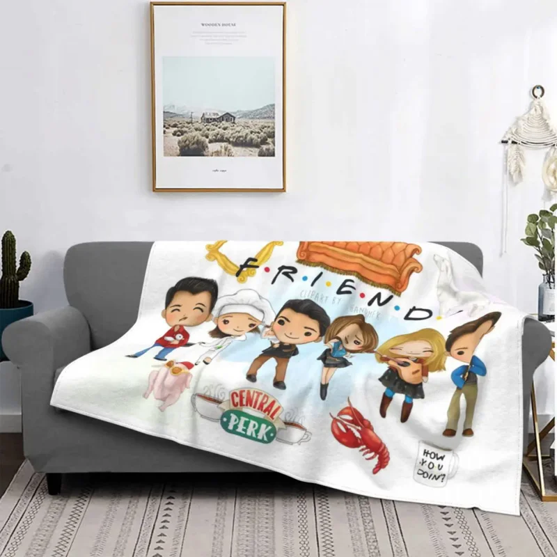 

Классическое фланелевое одеяло с 3d принтом для ТВ-шоу