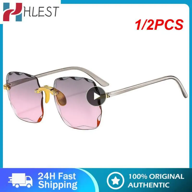 

1/2PCS Vintage Small Cat eye Frame Sunglasses For Women Men Retro Brand Designer Women Sun Glasses Square Eyewear UV400