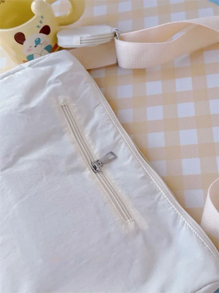 Сумки через плечо для женщин с буквенным принтом и кошельками монет корейская