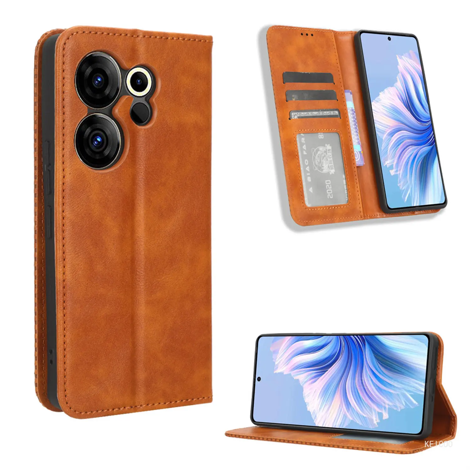 

Fundas Anti-fall Housing for Tecno Camon 20 Pro Premier Spark 10C 10 Pro 5G CK9n Flip Cover Leather Case Card Slot Wallet Clip