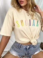 t shirts women solid loose fashion casual ulzzang chic summer sheer top lady students stylish streetwear cool bf tees sun proof
