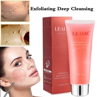 2022 new deep cleansing exfoliating gel facial cleanser deep exfoliating gel scrub smooth moisturizing skin care cleansing