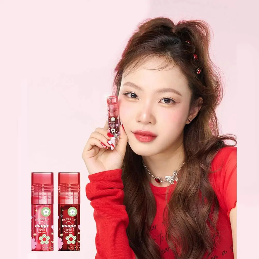 Увлажняющее прозрачное масло для губ с изменением температуры продукция