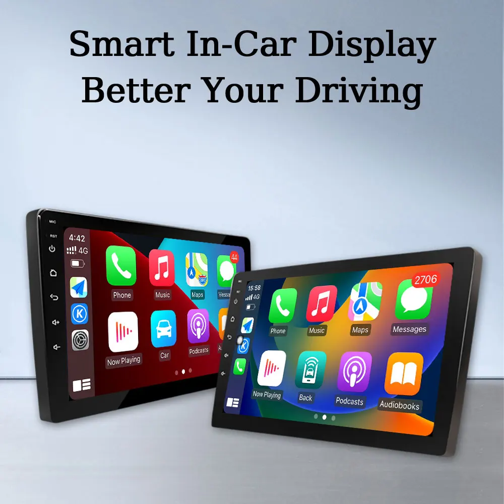 Фото 9-дюймовая Android 16 автомагнитола с беспроводным CarPlay, GPS-навигацией, Bluetooth, 4G, DSP для Toyota Land Cruiser 200 11 2015-2020, IPS HD сенсорный экран №4