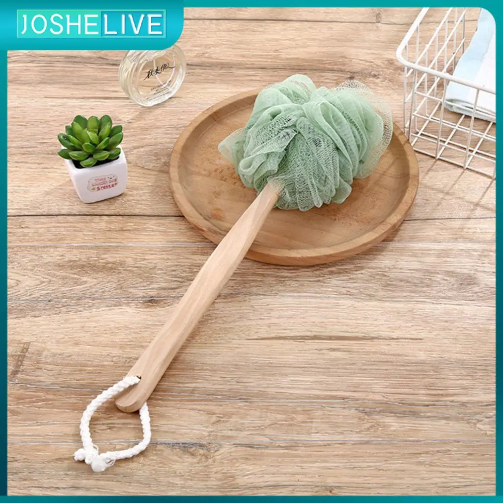 

Bath Flower Multifunctional Long Handle Rubbing Back Bath Ball For People 2023 Bath Ball Bath Bubble Balls High Quality Artifact