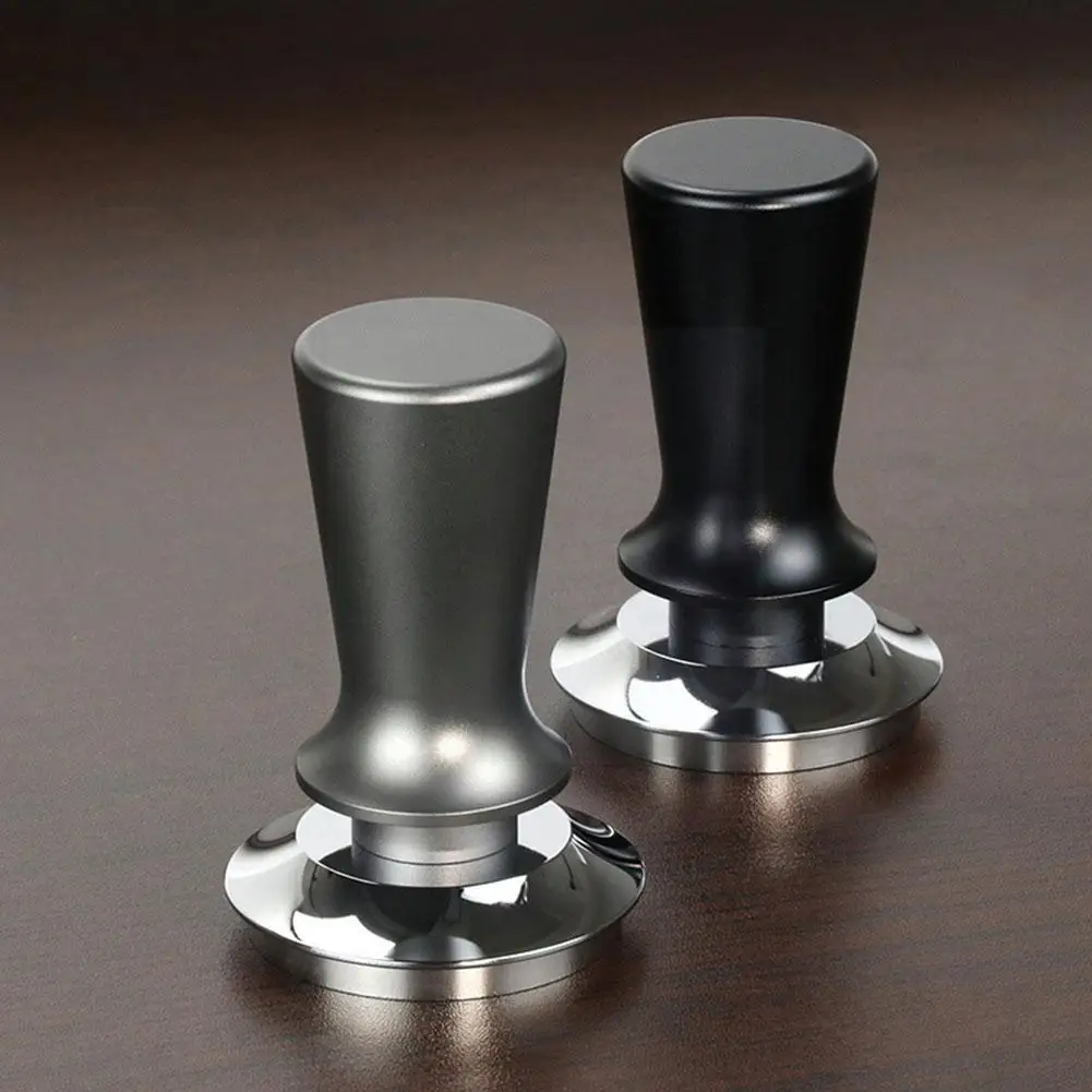

51/53/58mm Adjustable Depth Coffee Tamper Calibrated Barista Tamper Steady Tools Distributor Espresso Pressure Steel Q8e8