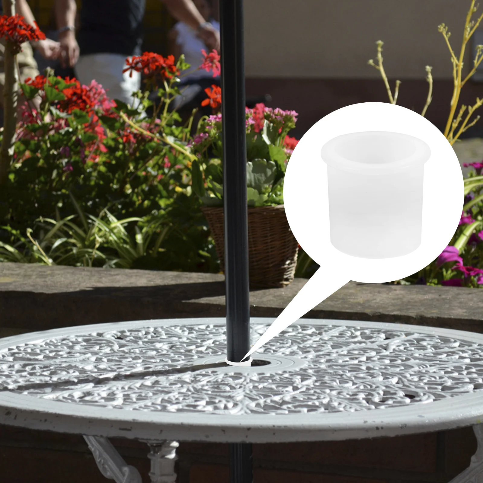 

Silicone Umbrella Hole Plug Table Plugs Thicker Parasol Outdoor Accessories Practical Fixing Cover