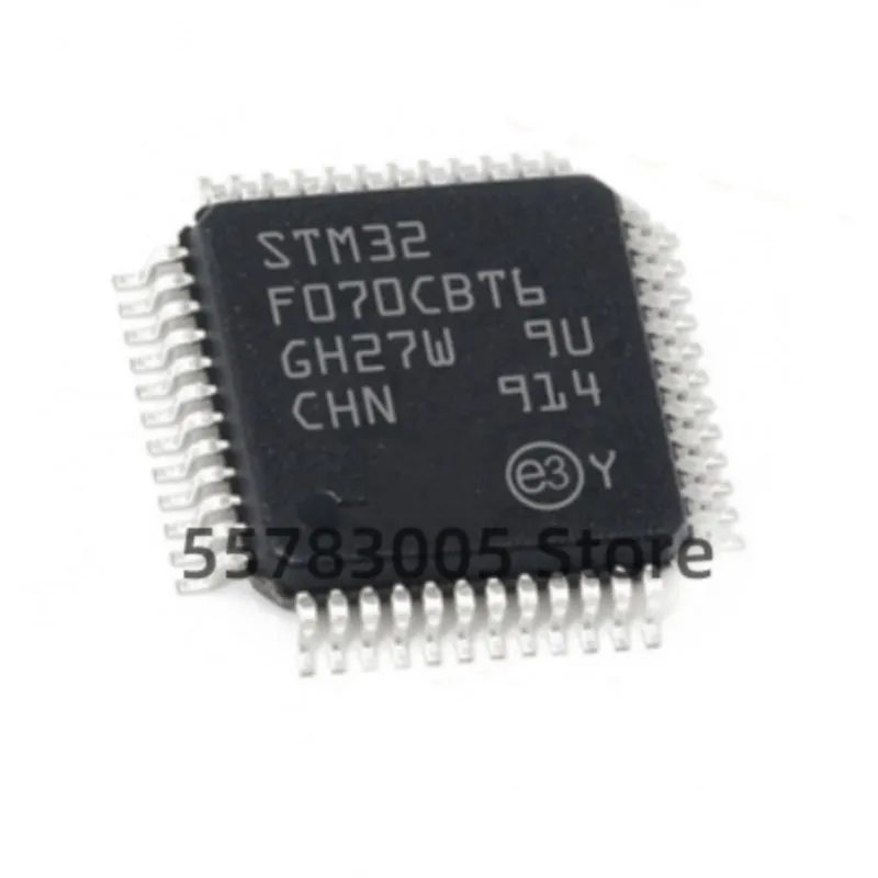 

Микроконтроллер STM32F070CBT6 QFP48, 10 шт.