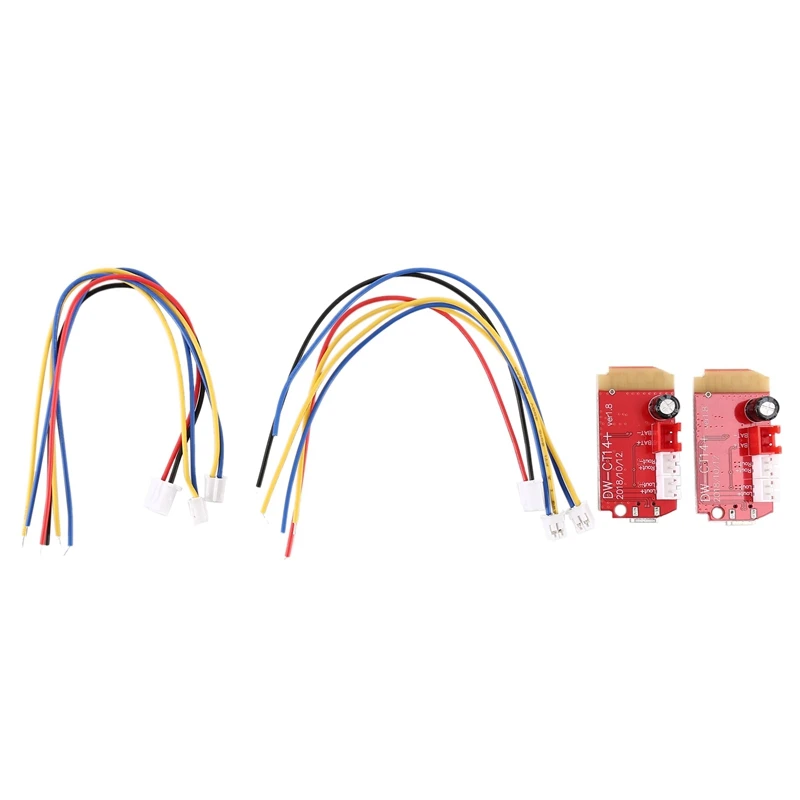 

2Pcs Power Amplifier Board CT14 Micro- 4.2 Stereo Bluetooth Receiver Board Module 5W+5W For DIY Sound Box Speaker
