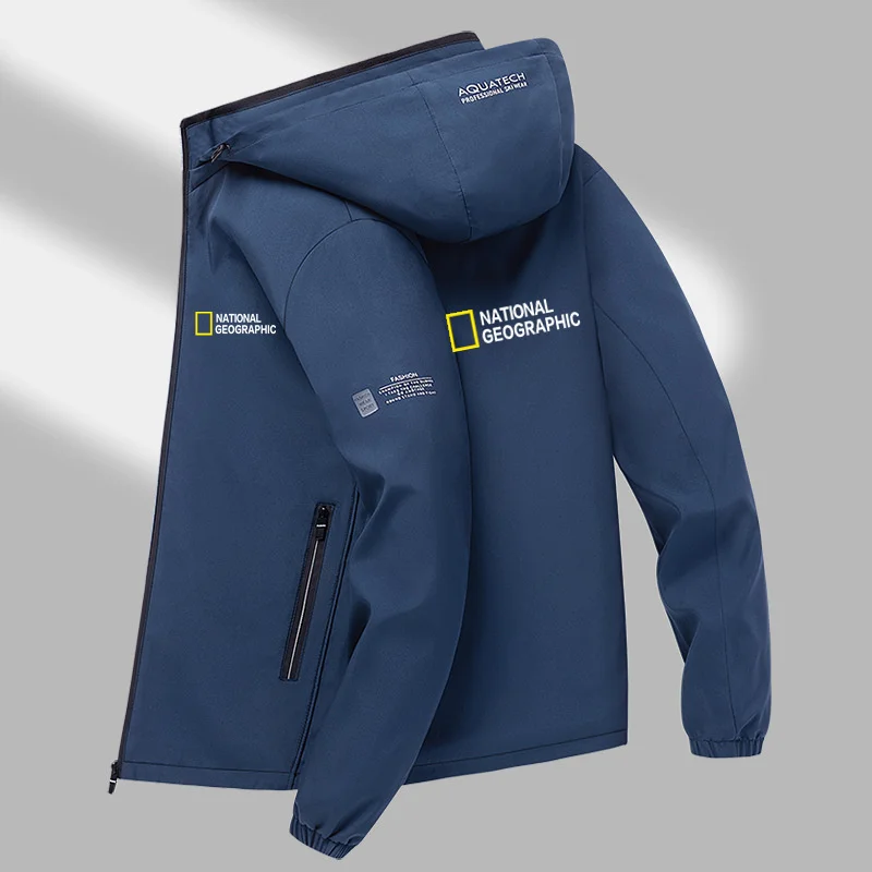 

Мужская куртка с капюшоном, Повседневная Уличная куртка для кемпинга, осень 2022