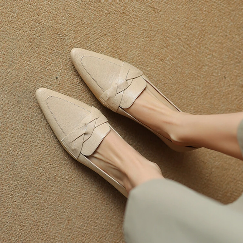 Женские туфли из натуральной кожи