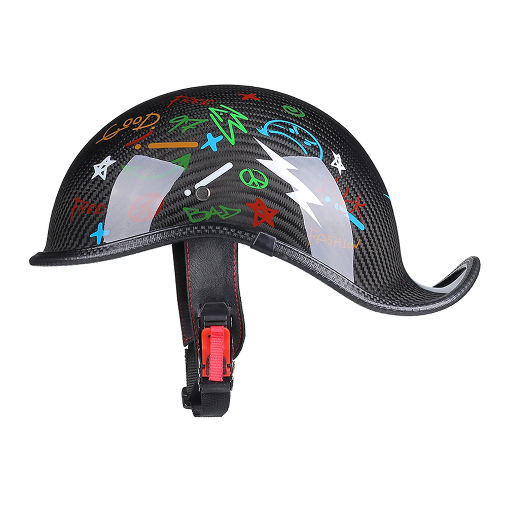 

2022 Motorcycle Helmet Men And Women Capacete De Moto Four Seasons Cascos Para Moto Vintage Helmet Motorcycle PatternCapacete