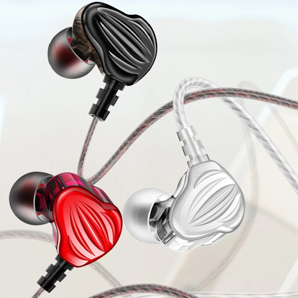 

Наушники-вкладыши QKZ CK4 3,5 мм 6D, Hi-Fi стереонаушники с тяжелыми басами и микрофоном, компьютерная Музыкальная гарнитура
