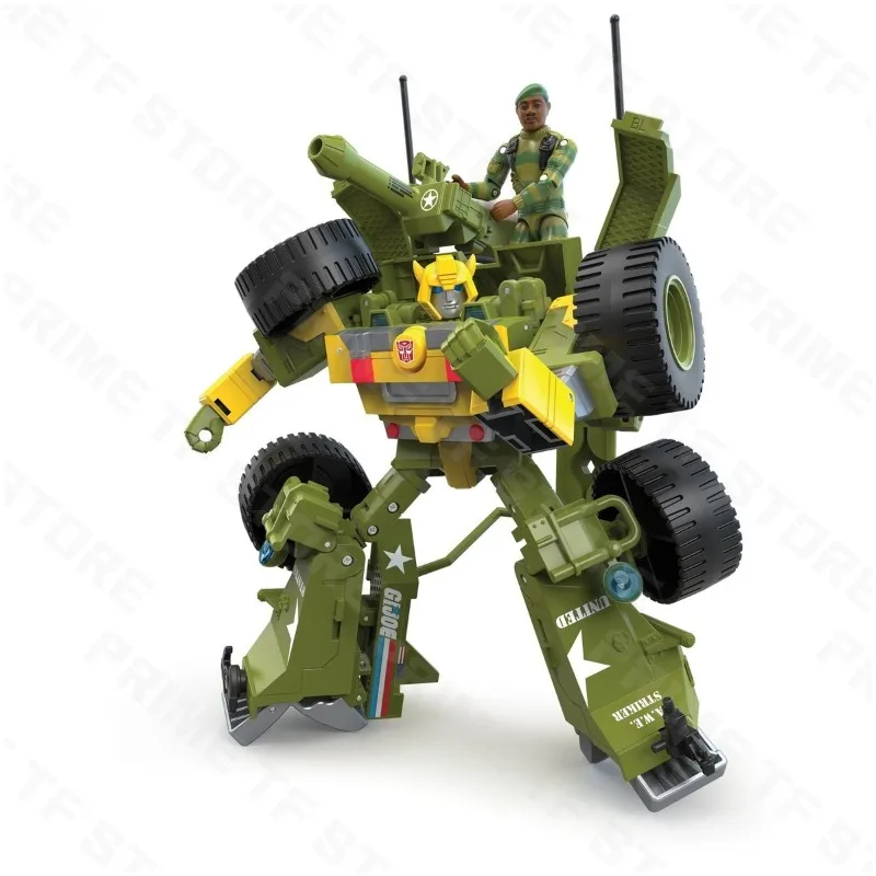 Фото Оригинальная игрушка-трансформер Hasbro Generations G Series Collaborative Special Force AUTOBOT BUMBLEBEE A.W.E. Фигурка аниме-персонажа STRIKER №3