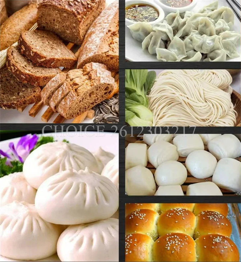 Автоматический коммерческий тестомес электрический небольшой высокоскоростной