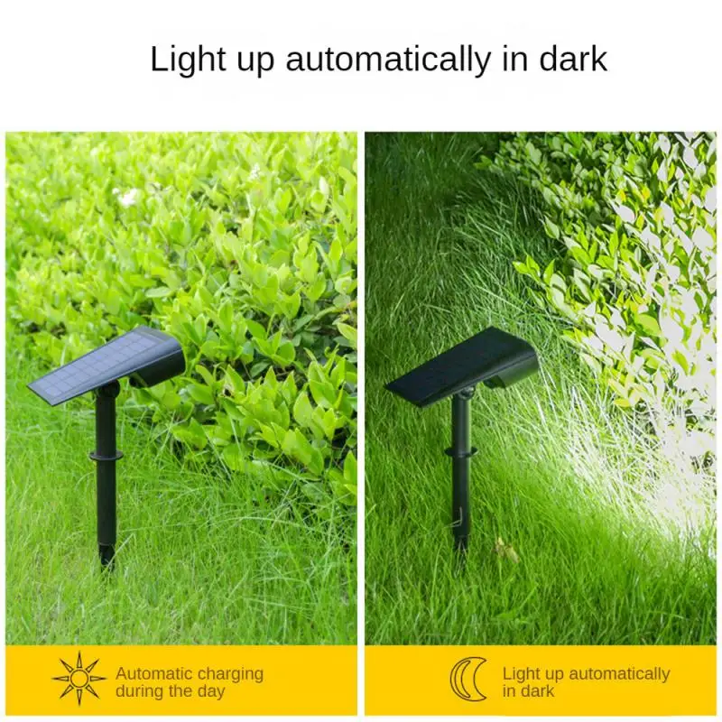 

39 SMD Solar Lamp Outdoor Waterproof IP65 Lawn Garden Courtyard Spotlight Landscape Decoration Lighting Lamp Ground Plug Light