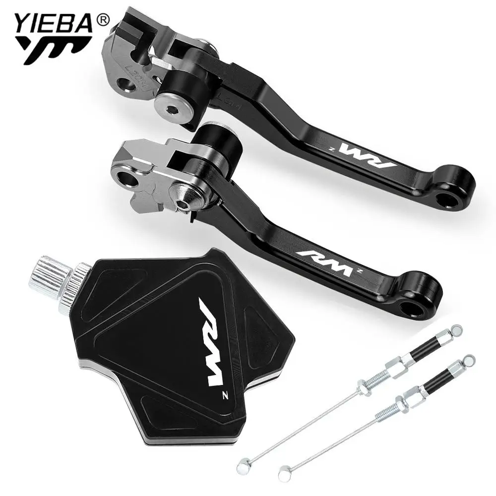 

FOR SUZIKI RMZ250 RMZ450 RMZ 250 450 2007 - 2018 Motorcycle Short Stunt Clutch Lever Easy Pull Cable System Brake Clutch Levers