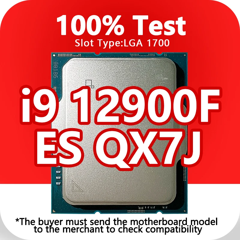 Core i9-12900F ES QX7J CPU 10 нм 8 + 8 ядер 24 потока 30 Мб 65 Вт ...