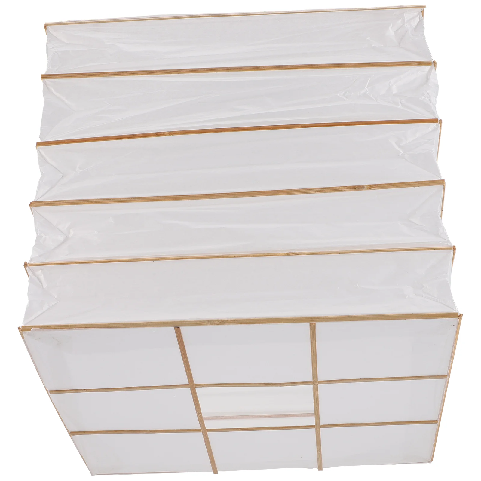 

White Paper Lantern Light Covers Linen Lamp Shades Lampshades Table Square Drum Accessories