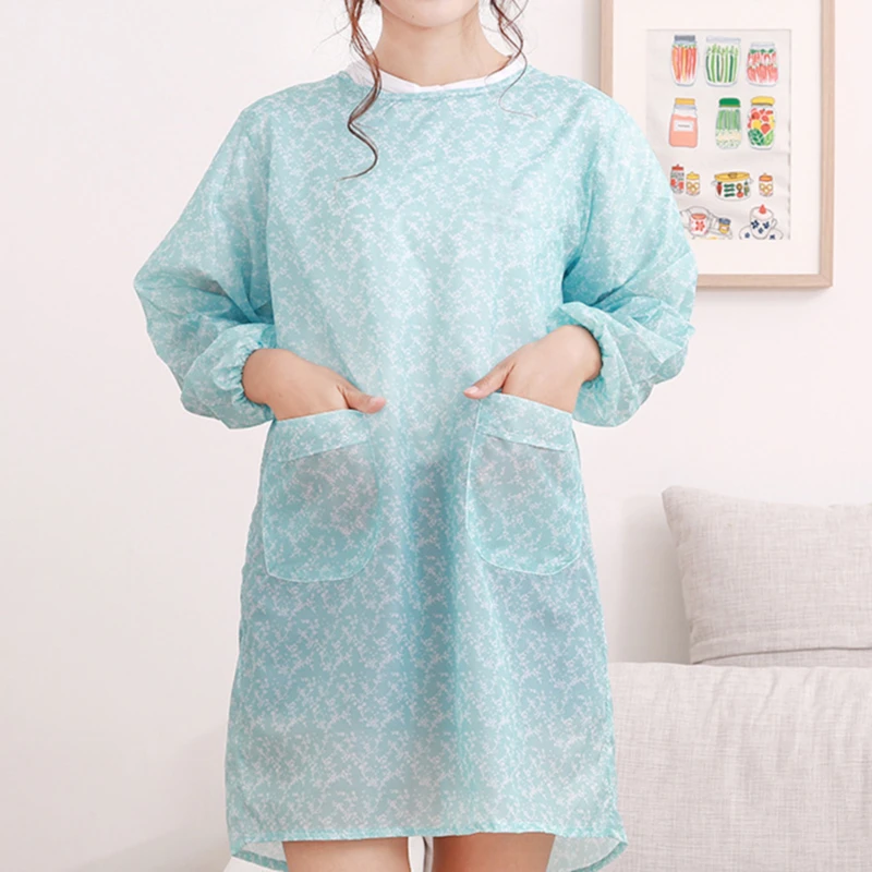 

Синий Модный домашний кухонный фонарь для взрослых, водонепроницаемый и маслостойкий фартук для готовки