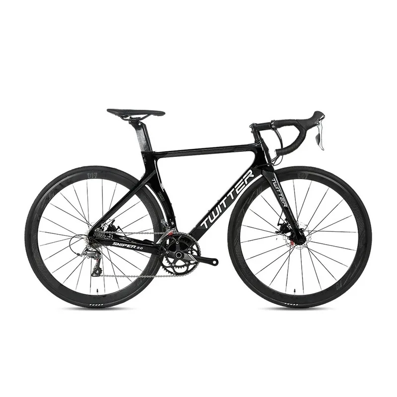 

TWITTER SNIPER2.0 bicycles 4700-20speed hydraulic disc brake 700C carbon fiber road bike ultra light off-road bike gravel bike