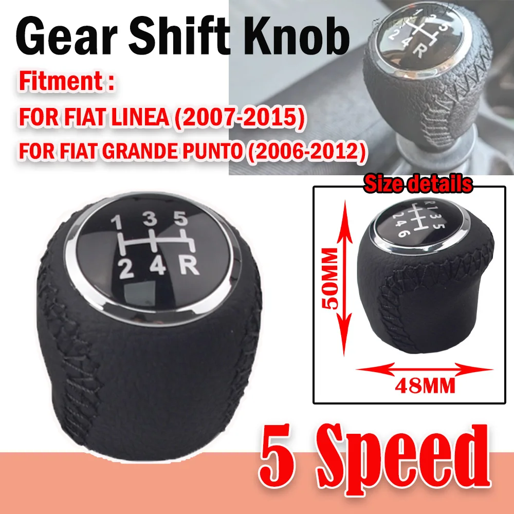 

Для Fiat Grande Punto Linea 2007 2008 2009 2010 2011 2012 Новый 5-скоростной ручной автомобильный рычаг переключения передач, ручка переключения передач, рычаг головки