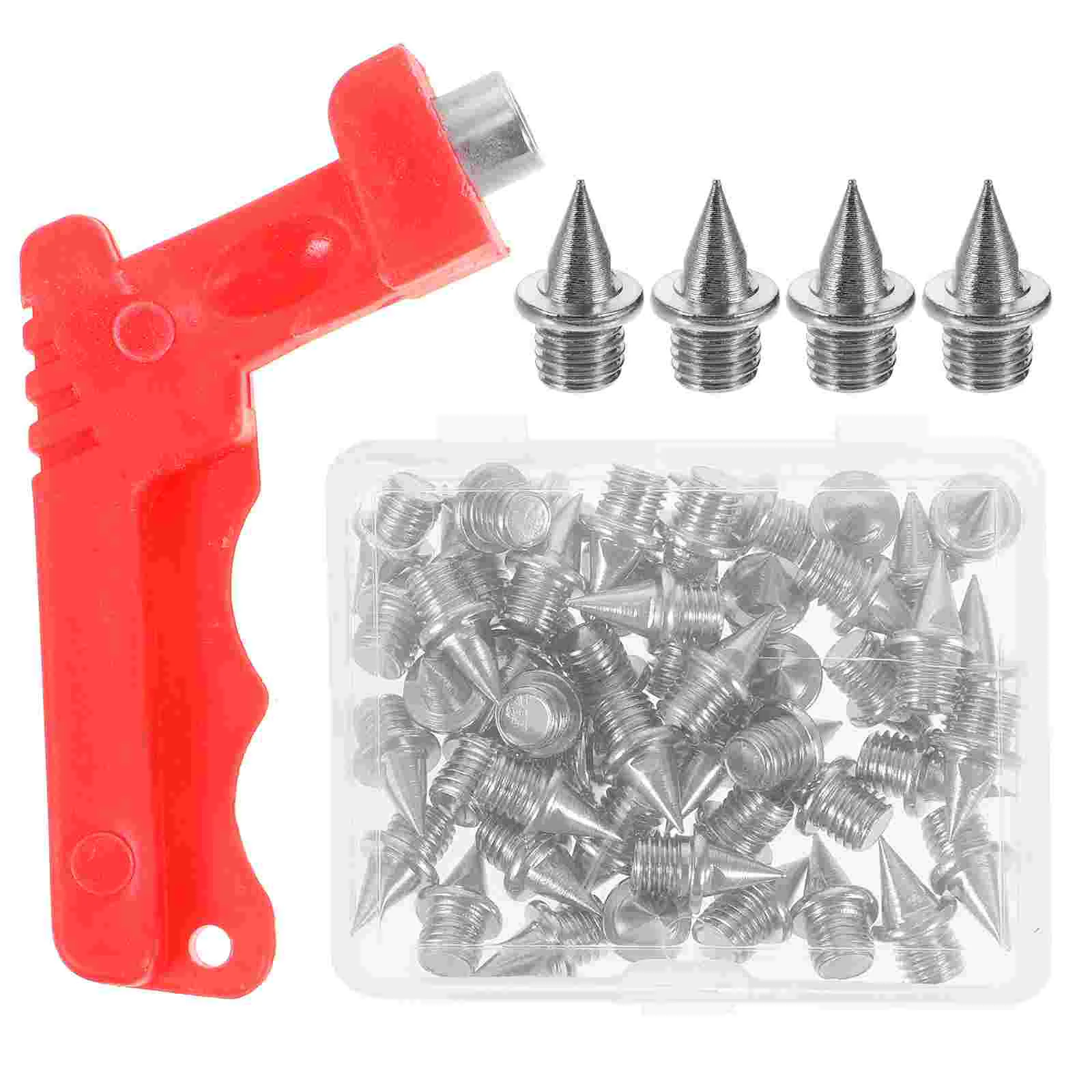

Stud Set Throwing Spikes Shoes Golf Any Sneakers Men Sprinting Track Replacement Gym Sports Kids Field