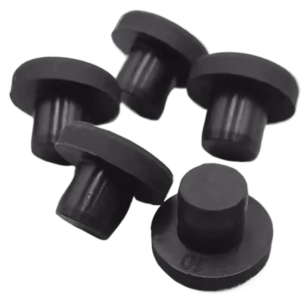 

2,7-17 мм Т-образная заглушка для отверстий, заглушки, заглушки, уплотнительная заглушка, пылезащитная прокладка, черные круглые заглушки для отверстий из твердой силиконовой резины