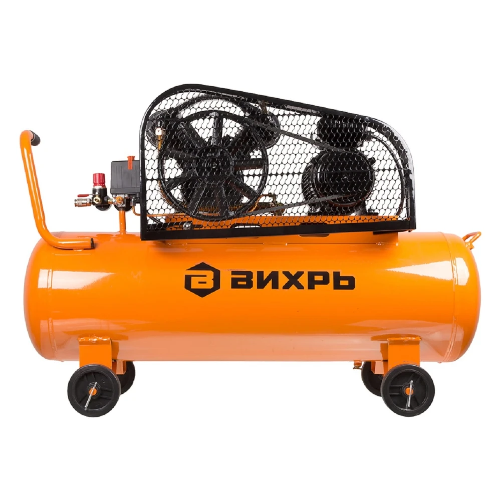 Compressor KMP-400/100P Vihr Single-acting air. compressor Compressed air machine Air buffer Electric |